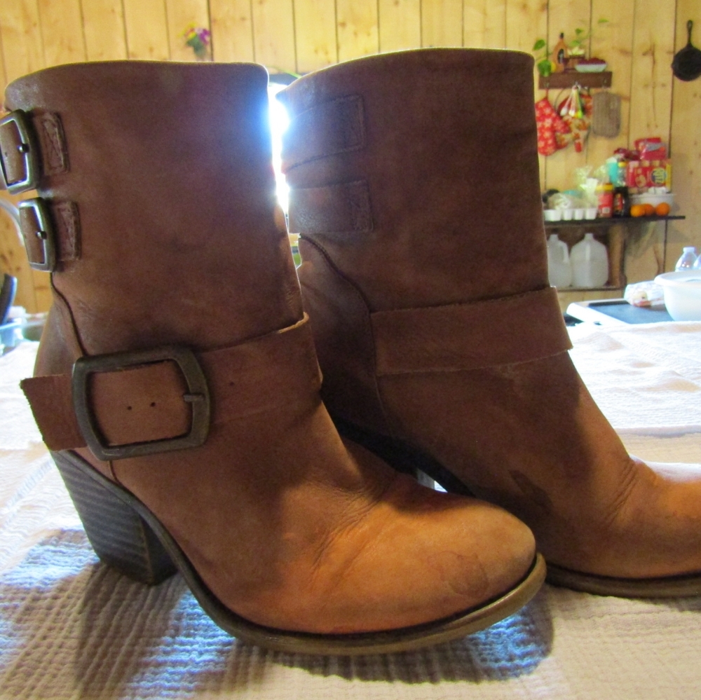 Leather Boots